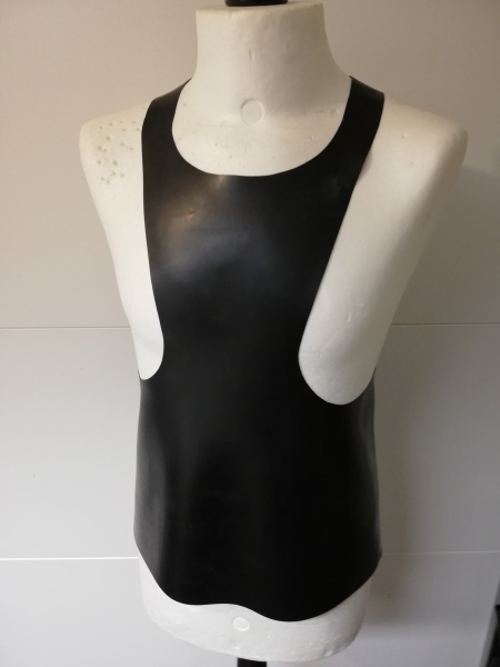 Latex Basic - Muskelshirt "Nippelshow"